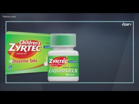 Verify: Are Zyrtec withdrawals real?