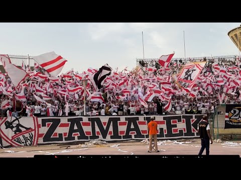 استمتع ب سيمفونية رائعة من جماهير الزمالك في مباراة فيوتشر
