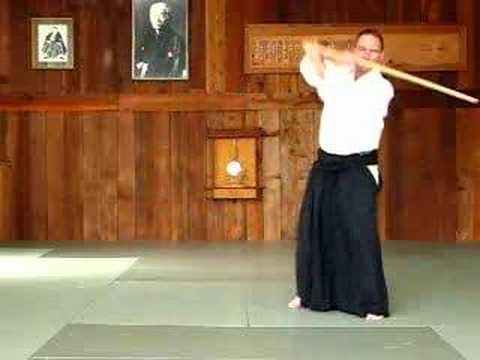 Aikido - Gengo Sensei Sixth of the Seven Ken Suburi