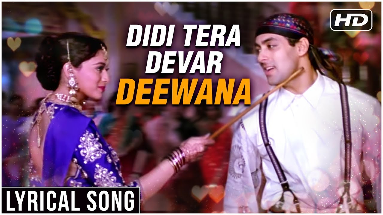 Didi Tera Devar Deewana  Lyrical Song  Hum Aapke Hain Koun  Salman Khan Madhuri Dixit