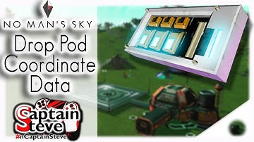 How To Find Drop Pod Coordinate Data | No Man