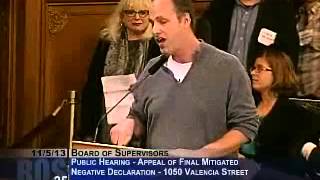 Comedian Nato Green At Sf Board Of Supervisors