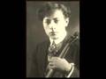 Jascha heifetz  debussy la fille aux cheveux de lin