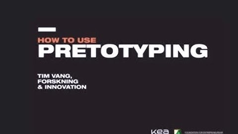 How to use Pretotyping