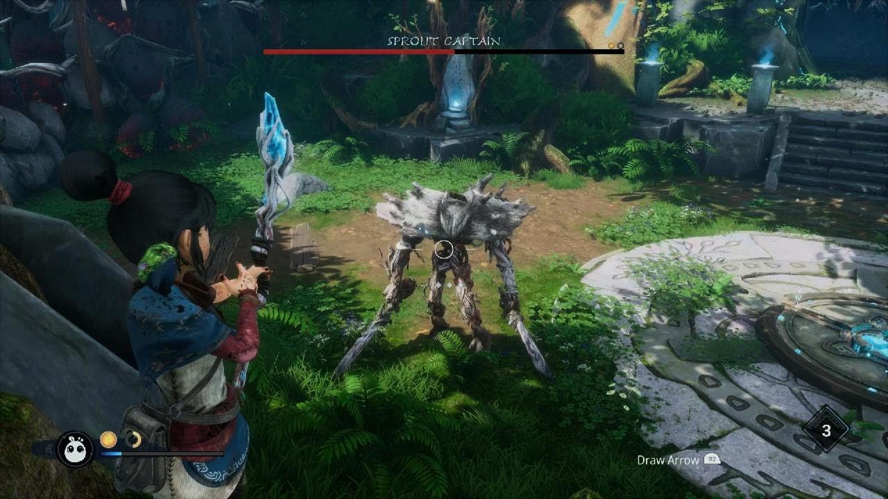 Kena: Bridge of Spirits PS5 Easily Beat Sprout Captain Boss!