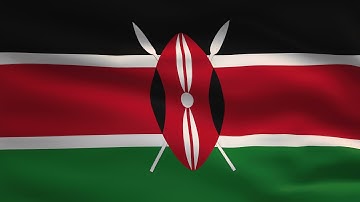 Kenya Waving Flag Animation | 8k Ultra HD | Flags of the World