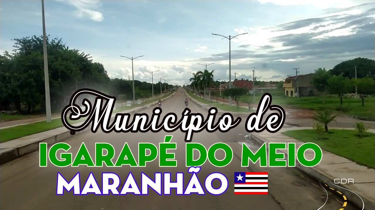 Conhecendo IGARAPÉ DO MEIO no MARANHÃO, BR 222, Município em Obras.
