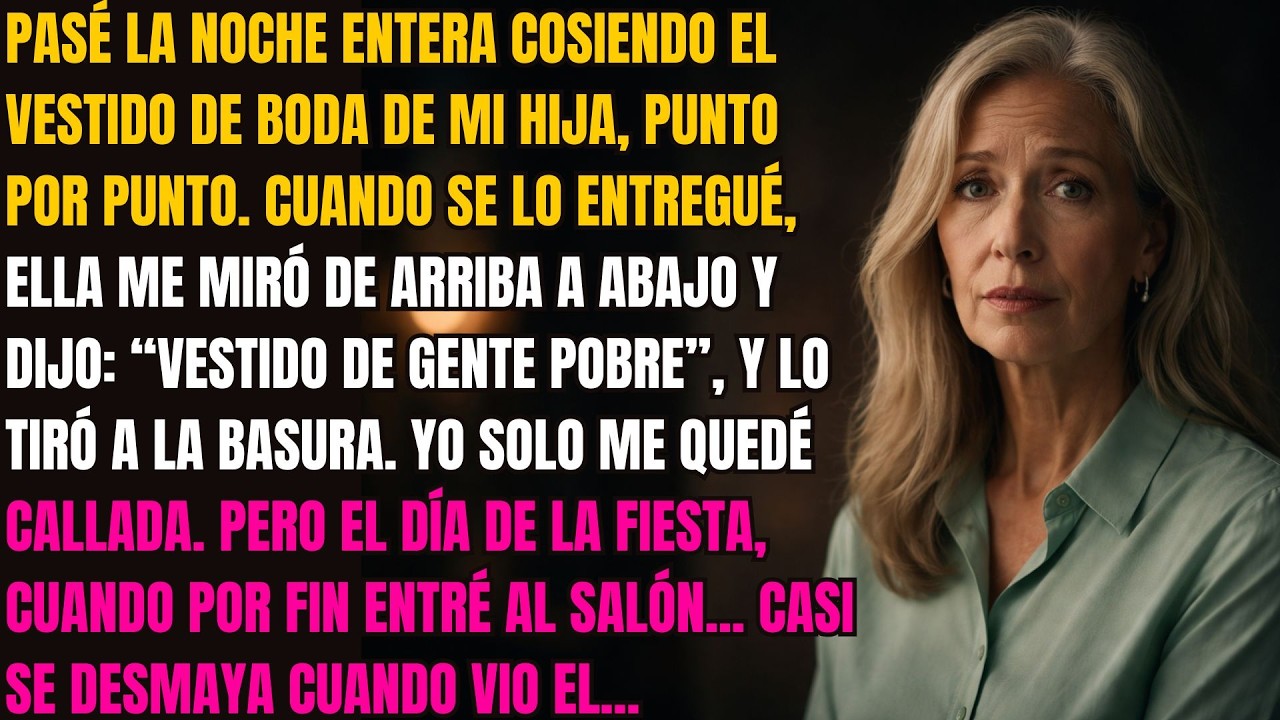 y Ese VESTIDO De GENTE POBRE