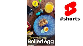 How to cook a Perfect Soft BOILED EGG #shorts screenshot 2