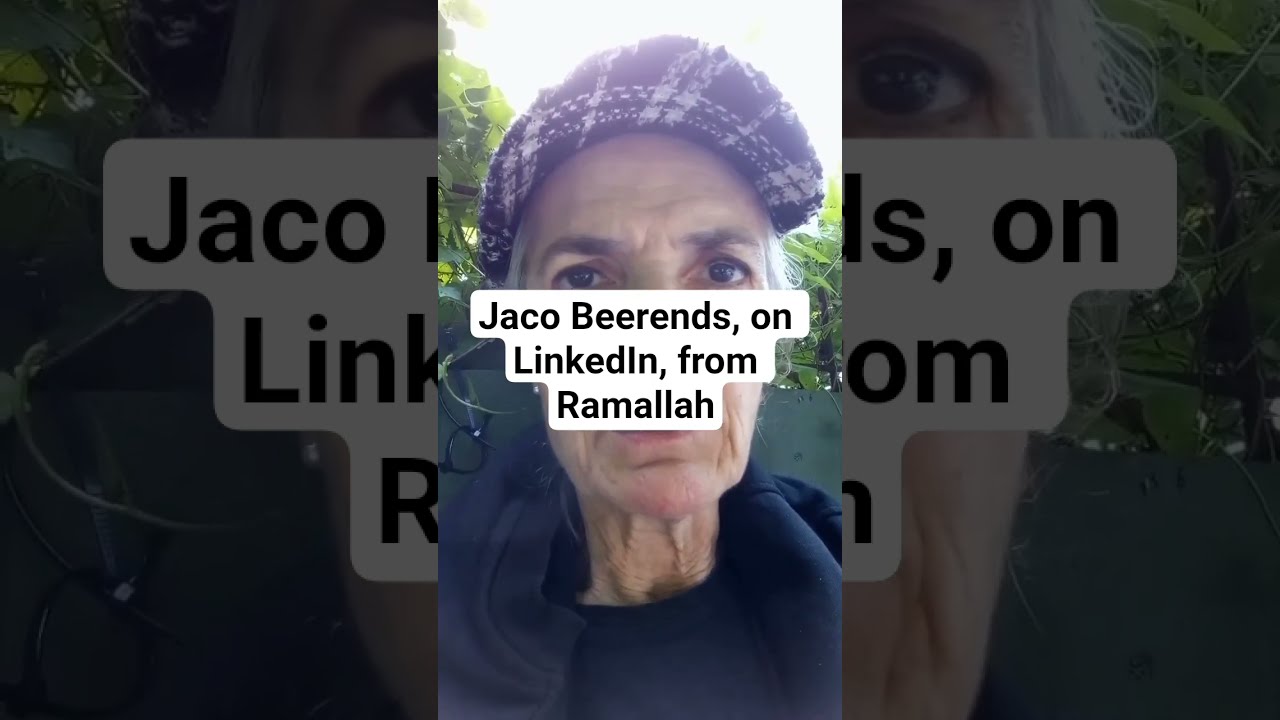 A Dutch Diplomat Just Spoke Out Rare On LinkedIn Others Support His Statement Gaza Israel