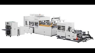 Piloteer 13 Automatic Non Woven Box Bag Making With Online Handle Attach Machine Standard