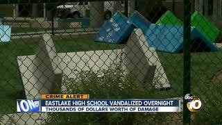 Eastlake High School vandalized overnight