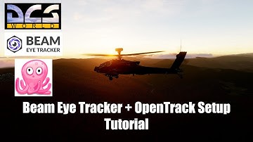 DCS World Beam Eye Tracker Setup Tutorial #dcs #trackir #eyetracking