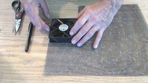 Make Your Own Fan Filters, Custom Computers, PC Mods, Budget PC Build.