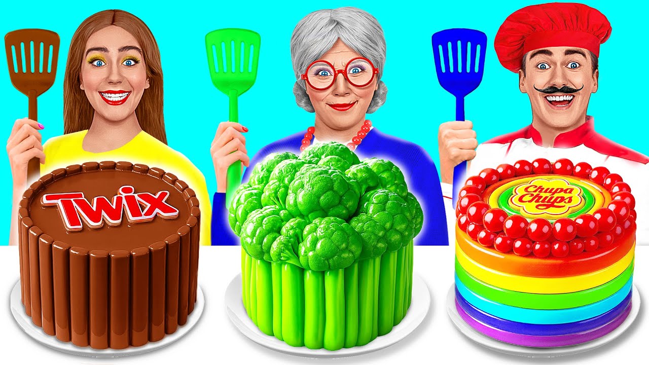 Кулинарный Челлендж: Я против Бабушки | Веселые Кухонные Трюки от TeenDO Challenge