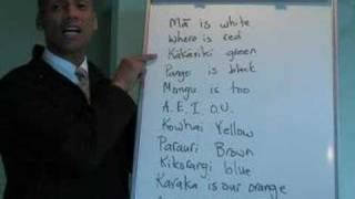 Maori Language Lessons - colours