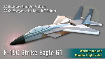 Quest For Ultimate Parkjet: F-15C Strike Eagle - Walkaround and Maiden Flight