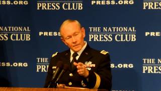 General Martin E. Dempsey at the National Press Club
