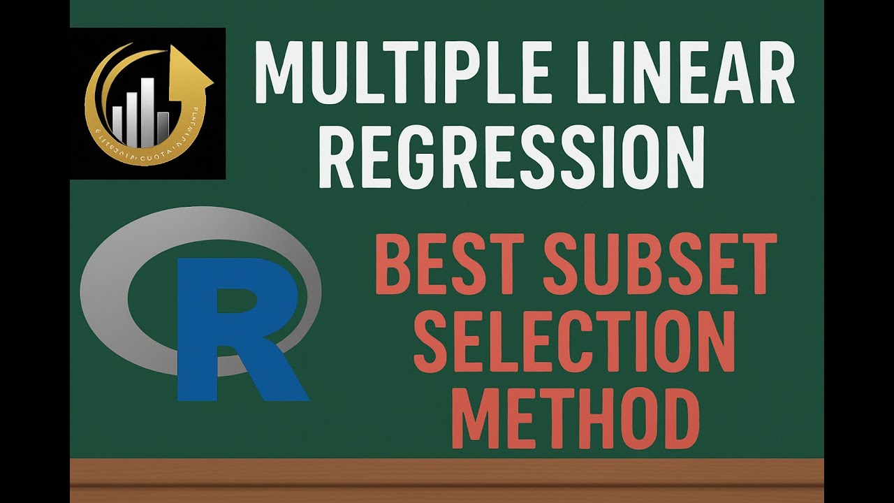 Multiple Linear Regression in R: Choosing Predictors with Best Subset ...