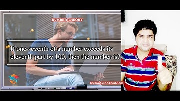 If One-Seventh of a Number Exceeds Its Eleventh Part by 100