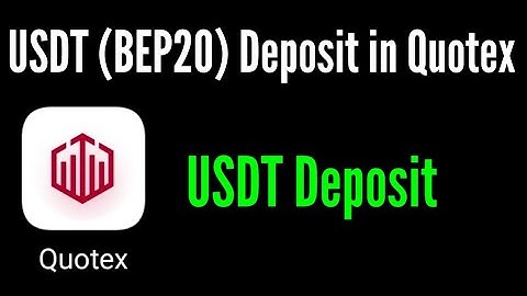 How to Deposit bep20 USDT in quotex through crypto exchange / quotex usdt deposit