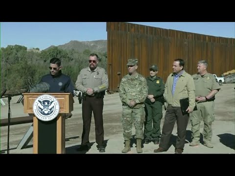 100-miles-of-border-wall-built,-us-officials-say