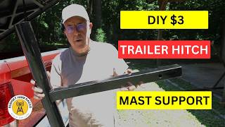 Celebrity Build a $3 Trailer Hitch Antenna Mast Mount for Ham Radio (DIY) Profile