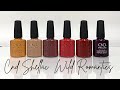 CND Shellac Wild Romantics Collection [Fall 2021] Swatch on REAL NAILS