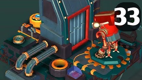 Tiny Robots Recharged Level 33 (Bionic Blast) Android Gameplay...!