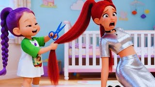 🔥SOS! The Journey ⚡️ Baby Rumi Cut Mom Mira's Hair to Buy Hello Kitty.. Bear👿 | Kpop Demon Hunters