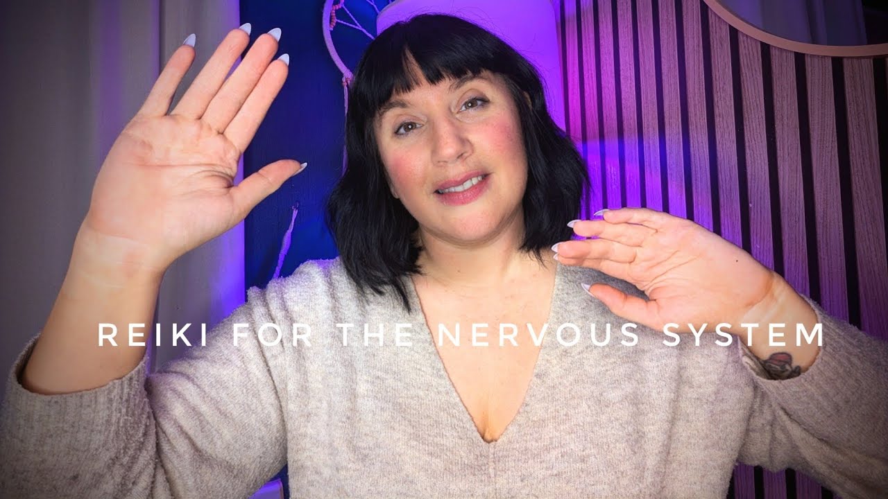 ASMR - Reiki to calm and heal your nervous system 💛 #asmr #reiki # ...