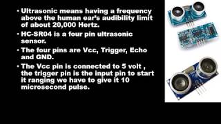 Ultrasonic sensor | Electrical Engineering