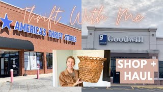 2022 HOME DECOR THRIFT SHOP WITH ME + THRIFT HAUL | Thrift Shopping Tips & Tricks