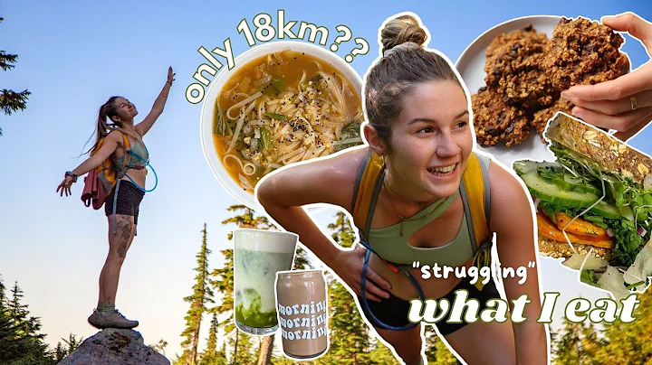 Most Difficult Hike of my Life! - what I eat in a ...