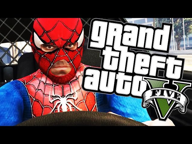 GTA 5 PC Mods - SPIDERMAN/GRAPPLING HOOK MOD! (Grand