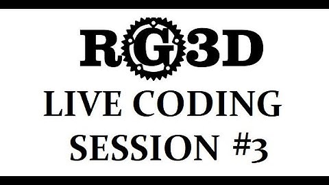 rg3d - live coding session #3