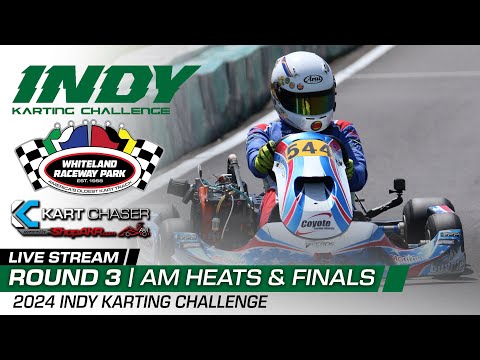 2024 Indy Karting Challenge Round 3 | Whiteland, IN | Pre Finals & Finals AM Groups