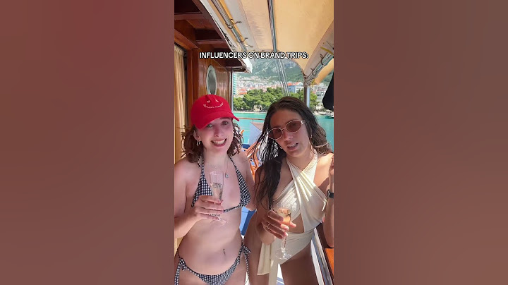 Influencers on a brand trip!