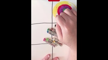 Kandinsky Circles Art Lesson for K-5