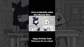 Claire Accidentally Called Miss Bloomie Mom