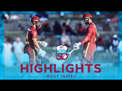 Extended Highlights | West Indies v India | Thrilling Comeback Stuns England! | 1st CG United ODI