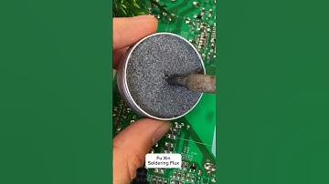 soldering flex #pcb #electronics #repair