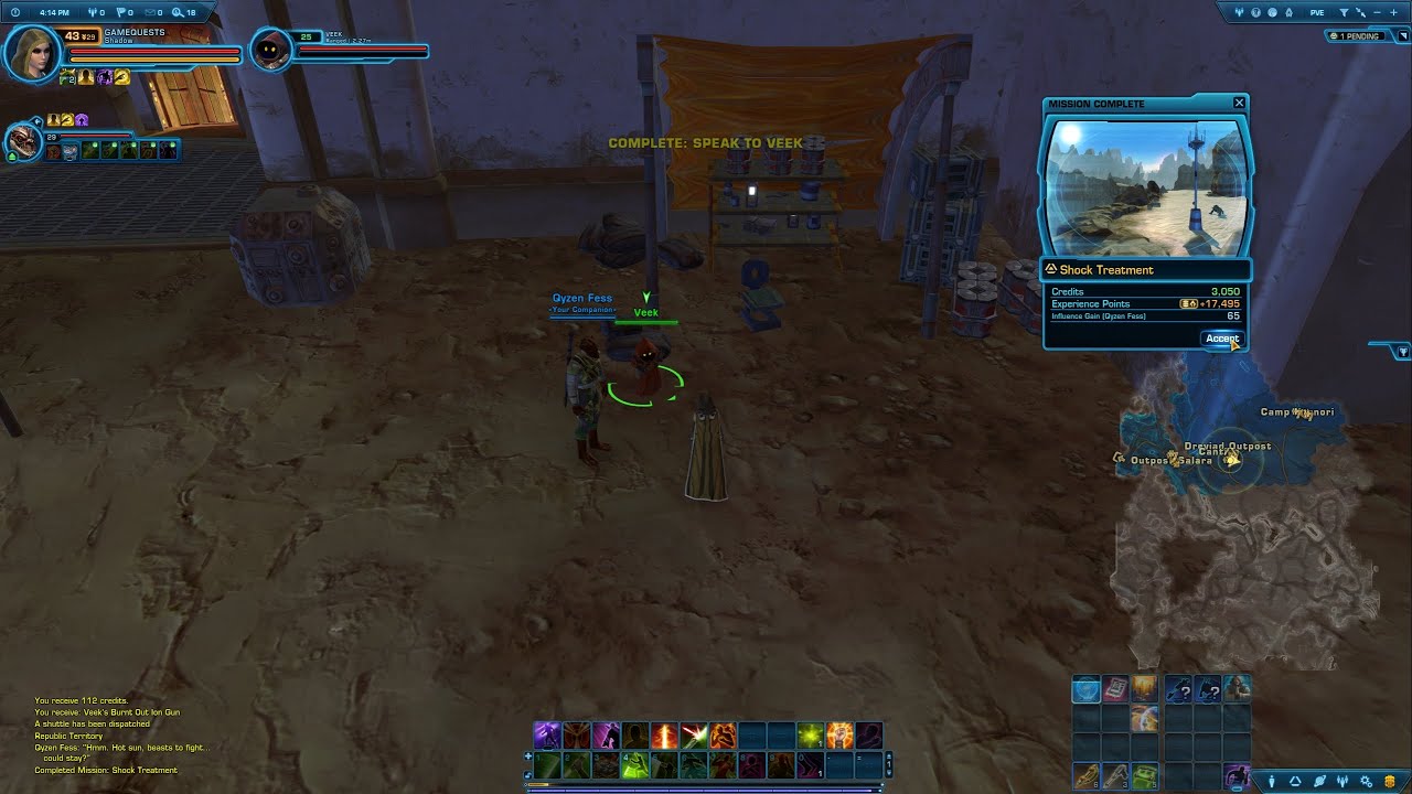 Swtor Shell Shock Shock Treatment | SWTOR - YouTube