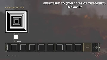 Call of duty WW2 Illusion Emblem Showcase/How To Create it #2!!