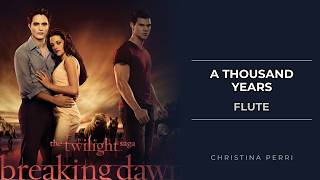 Flute: How to play A Thousand Years by Christina Perri