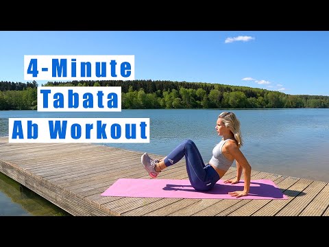 4-Minute Tabata Ab Workout