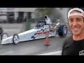 Robbie maddisons first time driving a top fuel car the maddhouse ep13