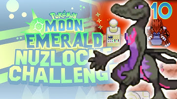 Pokemon Moon Emerald Nuzlocke GBA Rom Hack Part 10 - Not So Secret Hideouts!