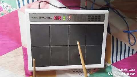 Jabardast Duff Patch on Roland SPD 20 Octapad || Devanand Priyadarshi