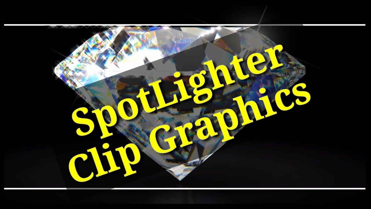 How To Use Spotlighter Clip Graphics In Kinemaster Tutorial YouTube